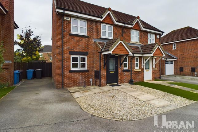 Thumbnail Semi-detached house for sale in Chevening Park, Kingswood, Hull