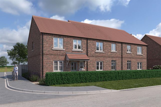 Thumbnail End terrace house for sale in Carr Lane, Sutton-On-The-Forest, York