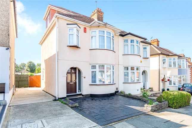Thumbnail Semi-detached house to rent in Staverton Road, Hornchurch, Essex