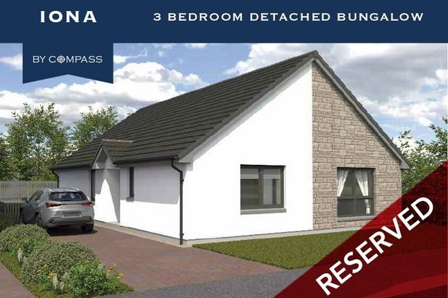 Thumbnail Detached bungalow for sale in The 'iona' Plot 20, Borlum Meadows, Drumnadrochit, Inverness.