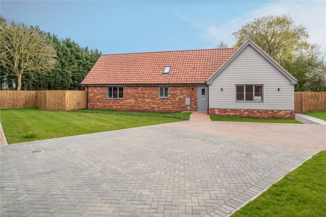 Thumbnail Bungalow for sale in The Lawns, Crowfield Road, Stonham Aspal, Suffolk