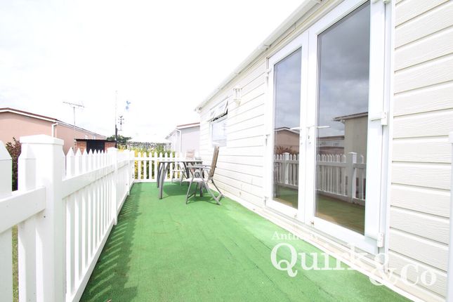 Mobile/park home for sale in Creek Road, Canvey Island 8Qe