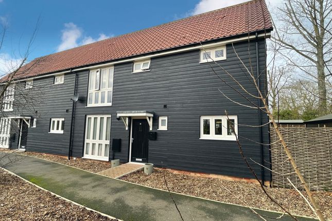 Thumbnail Semi-detached house for sale in Whatfield, Ipswich, Suffolk