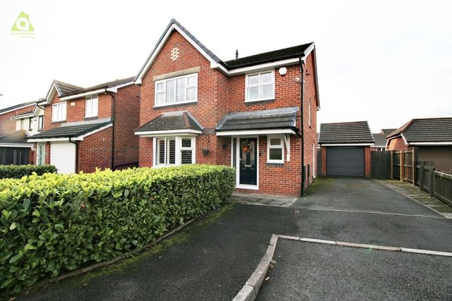 Thumbnail Detached house for sale in Farleigh Close, Westhoughton, Bolton