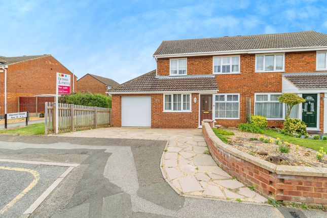 Thumbnail Semi-detached house for sale in Westbury Lane, Newport Pagnell