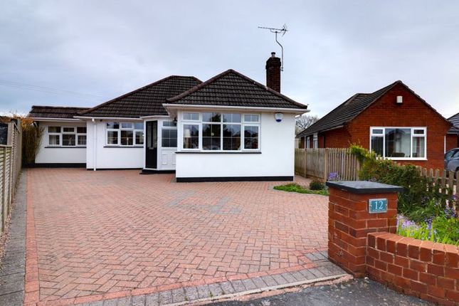Thumbnail Detached bungalow for sale in Sherbrook Close, Brocton, Staffordshire