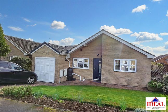Thumbnail Detached bungalow for sale in Harmby Close, Skellow, Doncaster