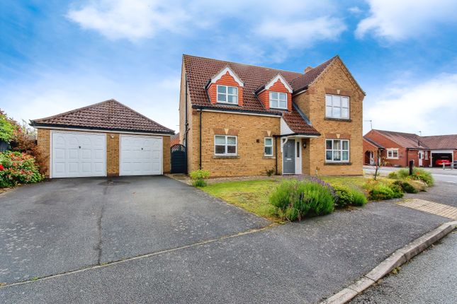 Thumbnail Detached house for sale in Grange Drive, Lincoln, Lincolnshire
