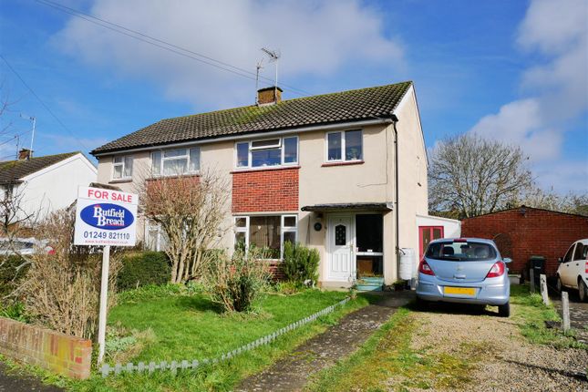Thumbnail Semi-detached house for sale in Baydon Grove, Calne