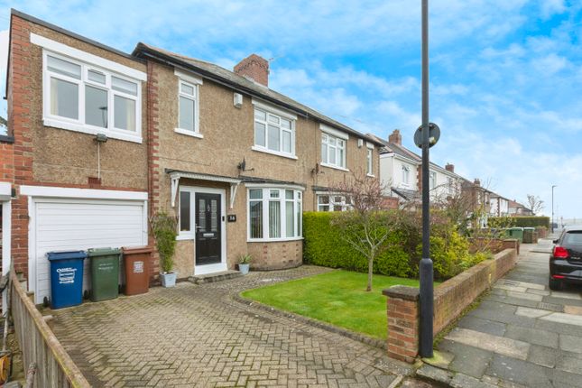 Thumbnail Semi-detached house for sale in Northcote Avenue, Newcastle Upon Tyne