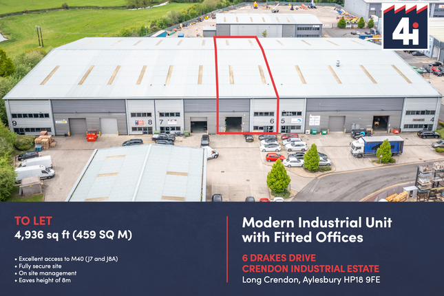 Thumbnail Industrial to let in 6 Drakes Drive, Long Crendon Industrial Estate, Long Crendon