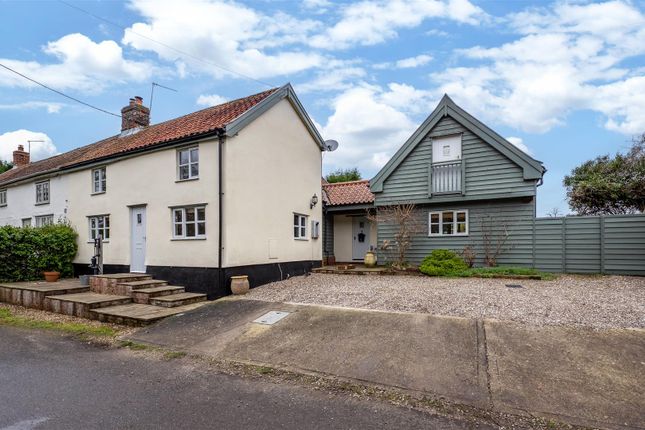 Semi-detached house for sale in Fen Street, Hopton, Diss
