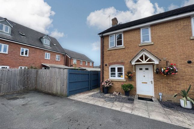 Thumbnail Semi-detached house for sale in St. Josephs Way, Lyneham, Wiltshire