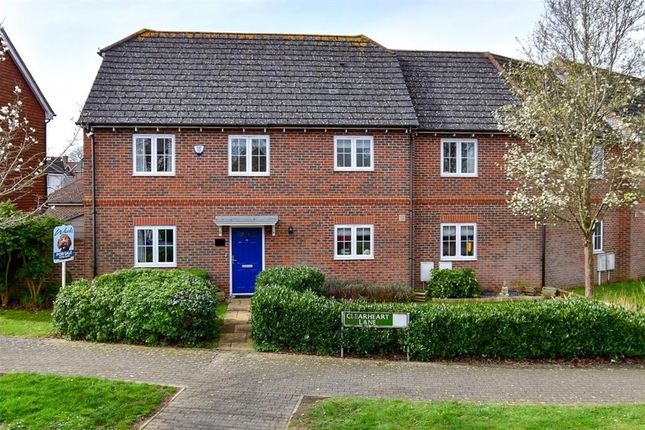 Semi-detached house for sale in Clearheart Lane, Kings Hill, West Malling, Kent