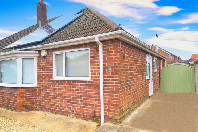 Thumbnail Semi-detached bungalow for sale in Worlaby Road, Scartho, Grimsby