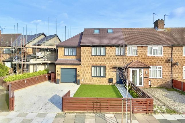 Thumbnail End terrace house for sale in Moat Farm Road, Northolt