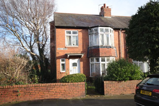 Thumbnail End terrace house for sale in Harley Terrace, Gosforth, Newcastle Upon Tyne