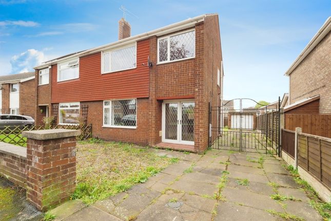 Thumbnail Semi-detached house for sale in Byfield Road, Scunthorpe