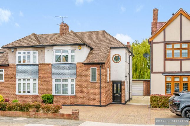 Thumbnail Semi-detached house for sale in Brook Road, Gidea Park, Romford