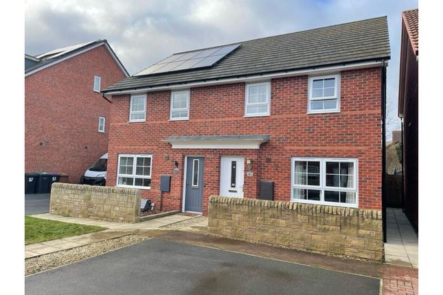 Semi-detached house for sale in Brutus Court, North Hykeham, Lincoln