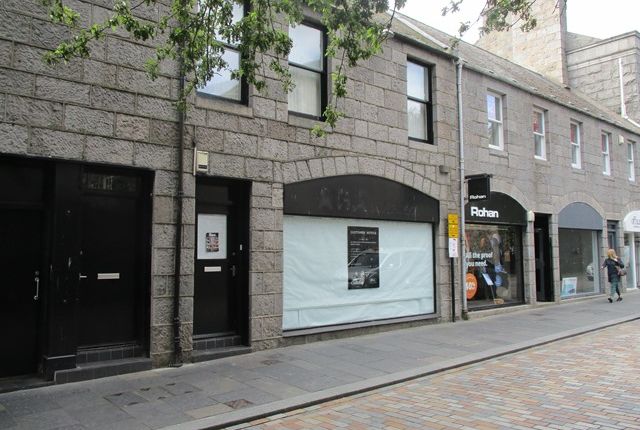 Retail premises to let in Back Wynd, Aberdeen