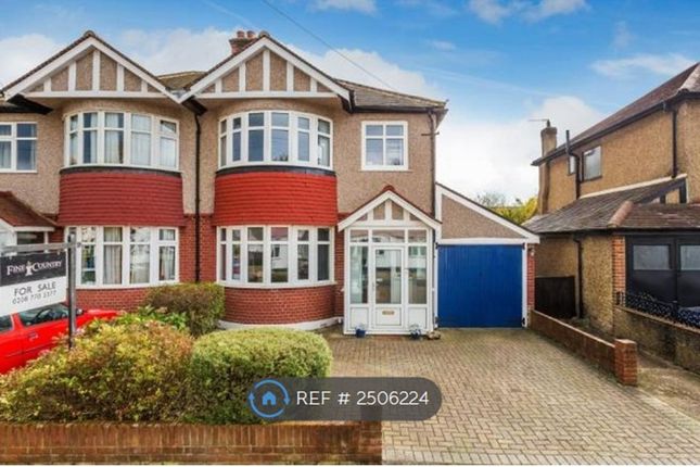 Thumbnail Semi-detached house to rent in Priory Crescent, Cheam, Sutton