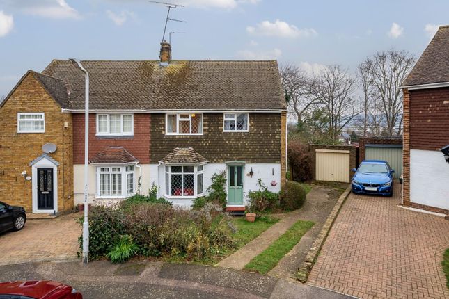 Thumbnail Semi-detached house for sale in Hornbeam Close, Larkfield, Aylesford