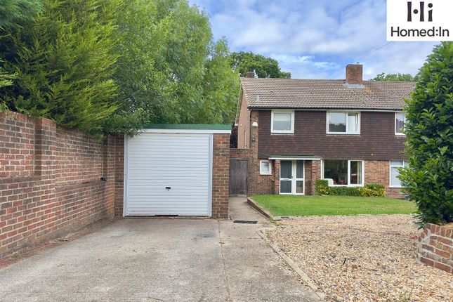 Thumbnail Semi-detached house for sale in Ivy Close, Southwater, Horsham