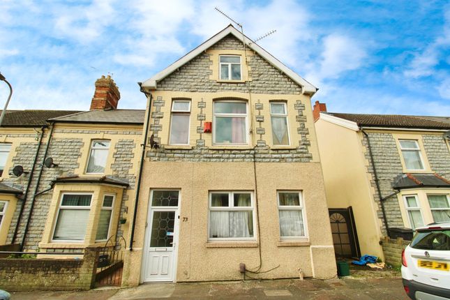 End terrace house for sale in Station Street, Barry