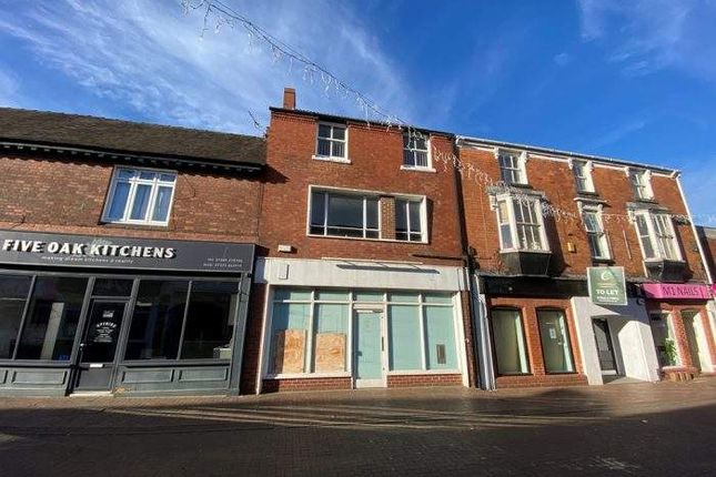 Thumbnail Commercial property to let in 14 Upper Brook Street, Rugeley, Rugeley