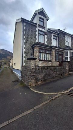 Thumbnail End terrace house for sale in Clyngwyn Road, Blaenrhondda, Treorchy, Rhondda Cynon Taff.