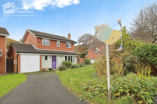 Thumbnail Detached house for sale in Oakslade Drive, Solihull, West Midlands