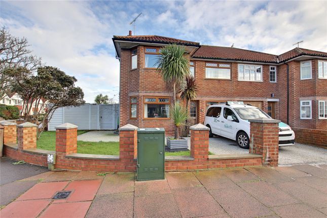 Thumbnail Semi-detached house for sale in George V Avenue, Worthing, West Sussex