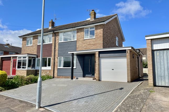 Thumbnail Semi-detached house for sale in Crockwells Road, Exminster