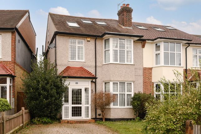 Thumbnail Semi-detached house for sale in Keswick Avenue, Merton Park, London