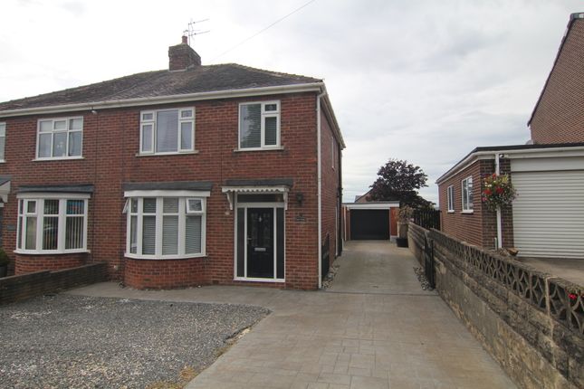 Thumbnail Semi-detached house for sale in Station Road West, Coxhoe, Durham