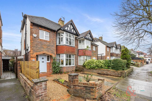 Semi-detached house for sale in Nevill Road, Hove