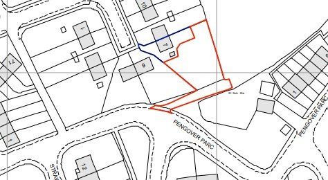 Land for sale in Hawthorn Close, Redruth, Cornwall