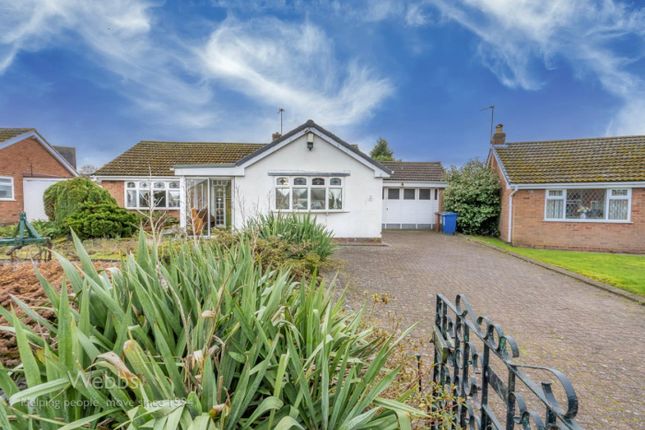 Thumbnail Detached bungalow for sale in Swallow Croft, Lichfield