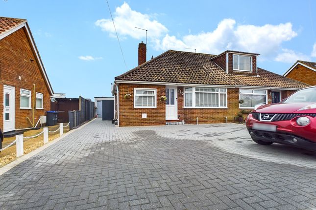Thumbnail Semi-detached bungalow for sale in Burnside Crescent, Sompting, Lancing