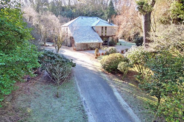 Detached house for sale in Lanlivery, Nr. Lostwithiel, Cornwall