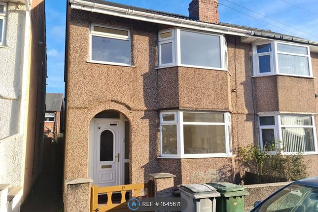 Thumbnail Semi-detached house to rent in Hadfield Avenue, Wirral