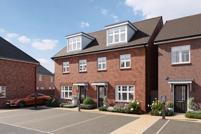Thumbnail Semi-detached house for sale in "The Beech" at Hayloft Way, Nuneaton