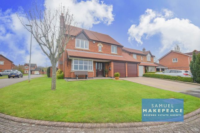 Thumbnail Detached house for sale in Tennyson Close, Rode Heath, Stoke-On-Trent
