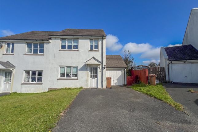 Thumbnail Semi-detached house to rent in Ballanoa Meadow, Santon, Isle Of Man