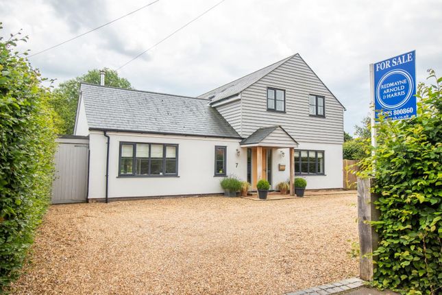 Thumbnail Detached house for sale in Fowlmere Road, Thriplow, Royston