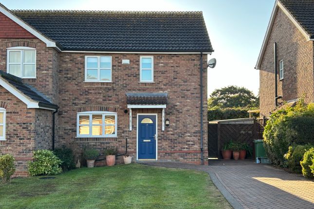 Thumbnail Semi-detached house to rent in Worsley Paddock, Ulceby