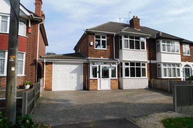 Thumbnail Semi-detached house for sale in Groby Road, Leicester