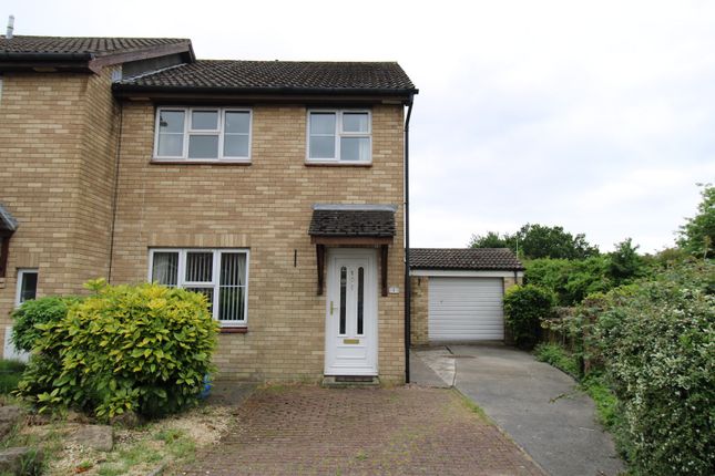 Thumbnail Semi-detached house for sale in The Spinney, Brackla, Bridgend, Bridgend County.