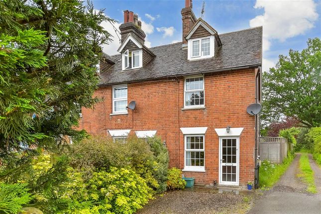 Thumbnail End terrace house for sale in The Common, Sissinghurst, Cranbrook, Kent